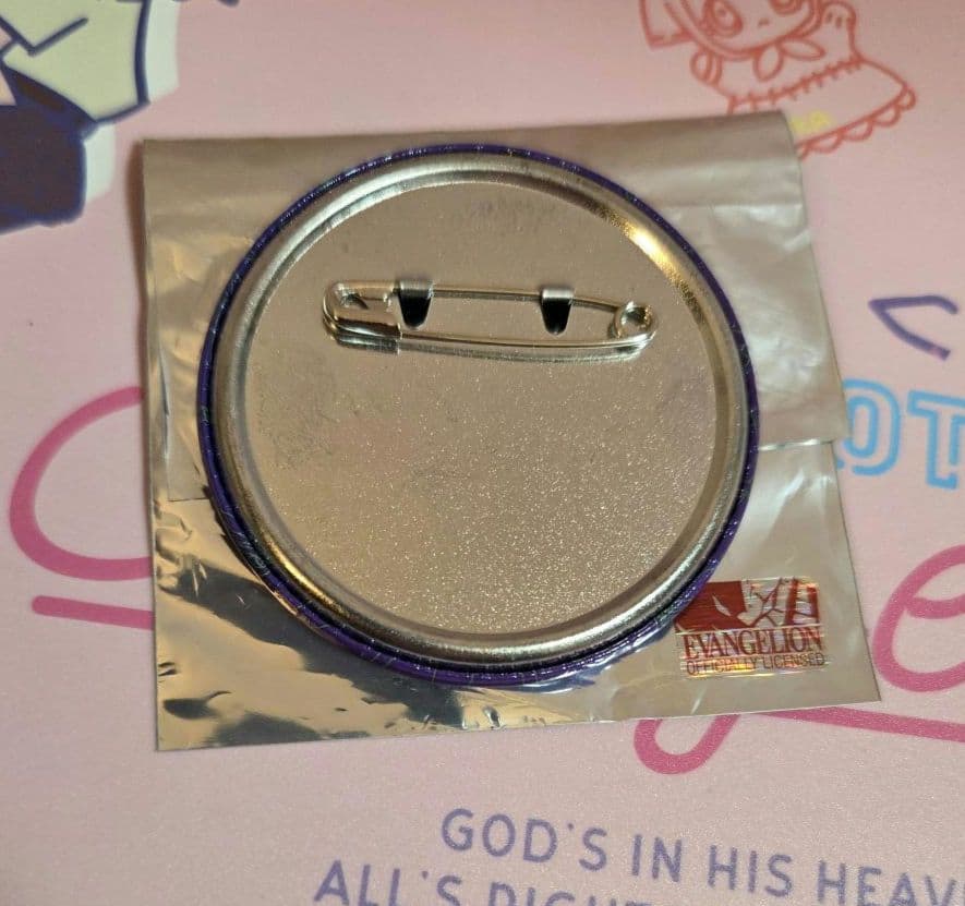 エヴァ　缶バッジ　シンジ