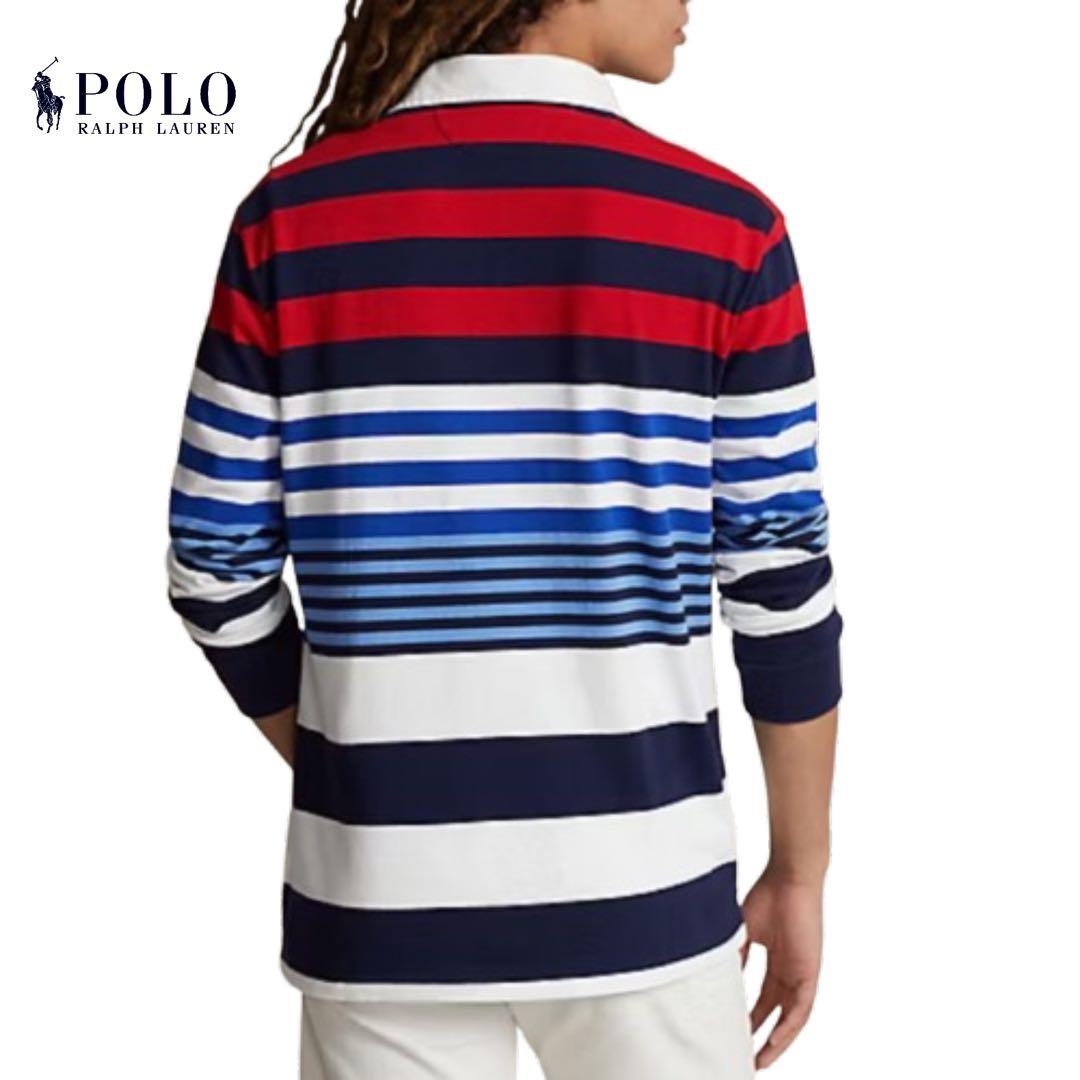ビッグサイズPolo Ralph Laurenラガーシャツ ストライプmh800