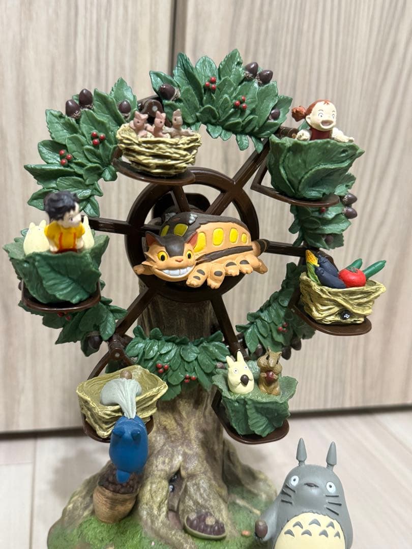 ジブリ となりのトトロ 観覧車 美品 どんぐり共和国 オルゴール ジオラマ