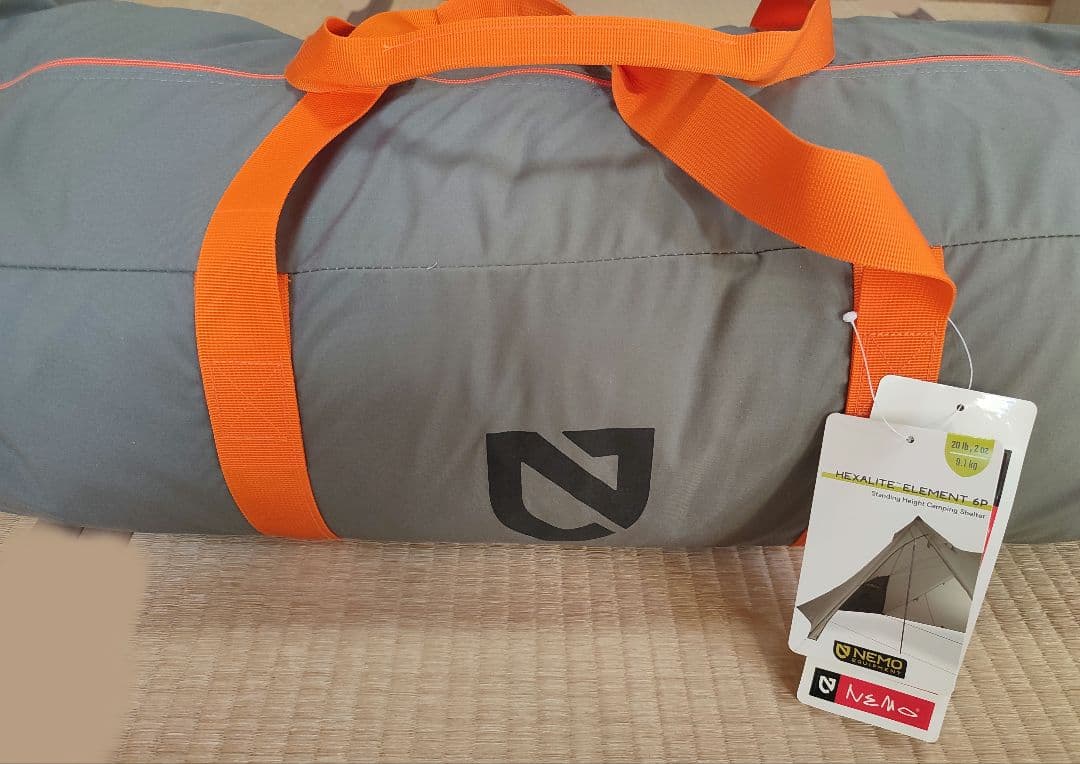 NEMO ヘキサライトエレメント二股ポール2本セット 新品未使用