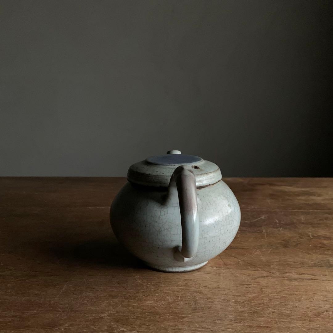 失透釉 後手 急須 古美術 古道具 アンティーク