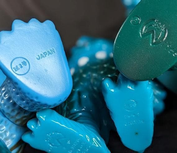 大魔神＆ガメラ＆ダイモン（マルサン・Ｍ１号）大映怪獣ソフビ３体セット＋２