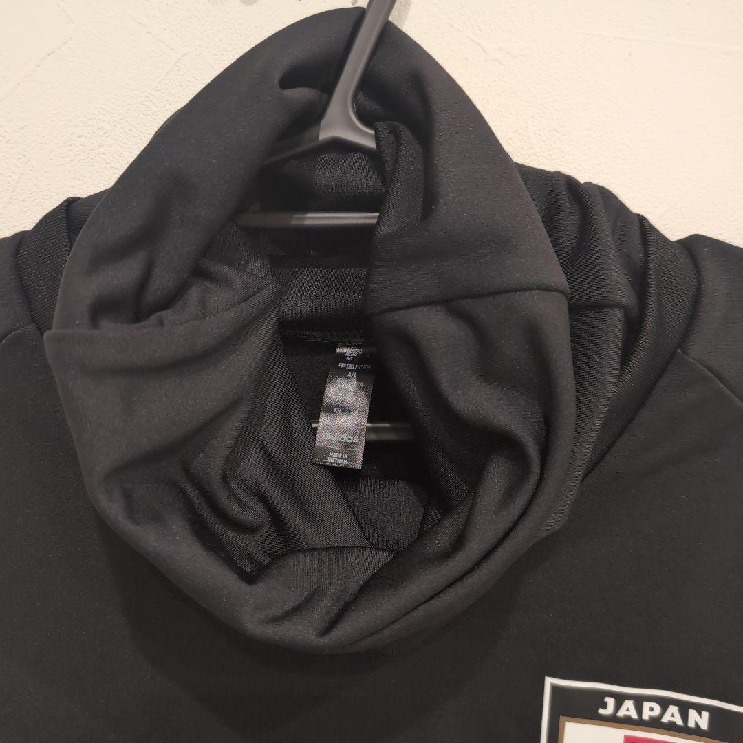 adidas 日本代表 フード付きジャージ ブラック　３XＬサイズ　トレーニング