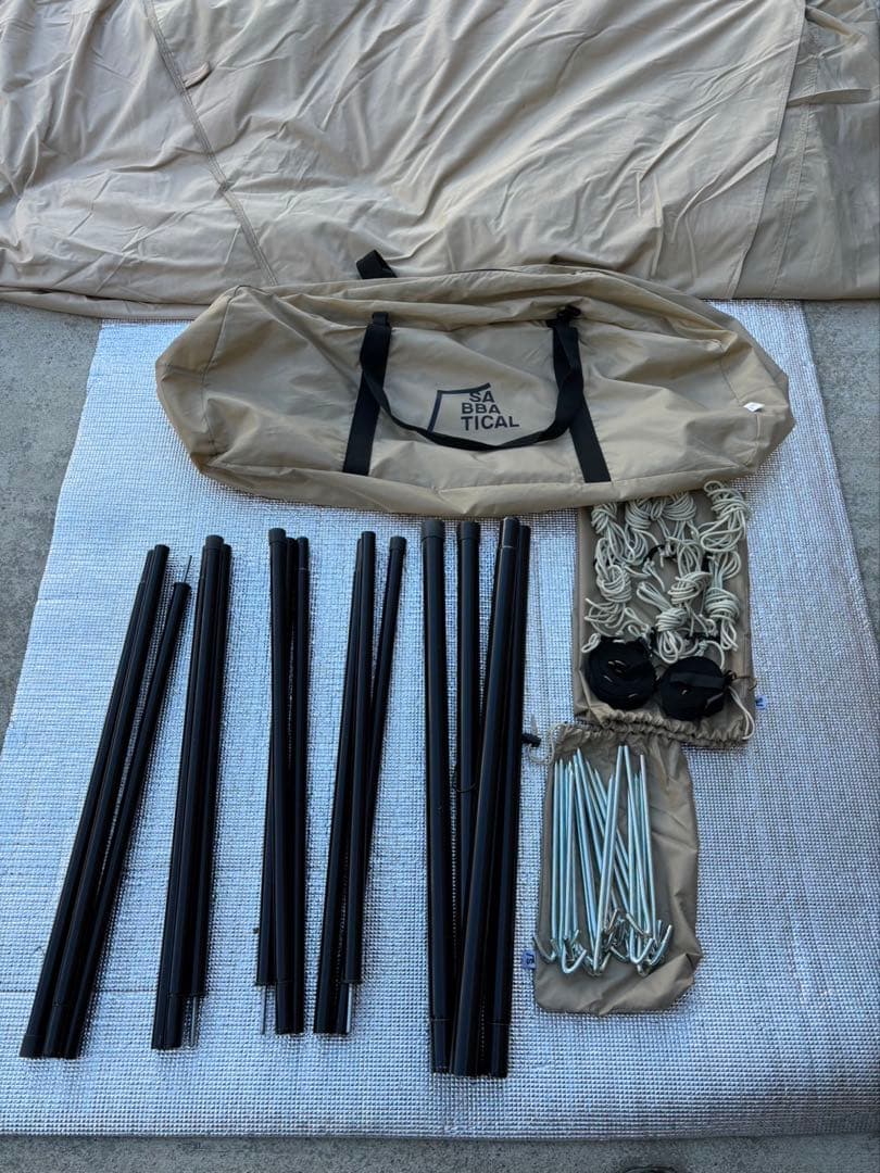 撥水性機能変更前商品　サバティカル　スカイパイロット　tc 即購入ok