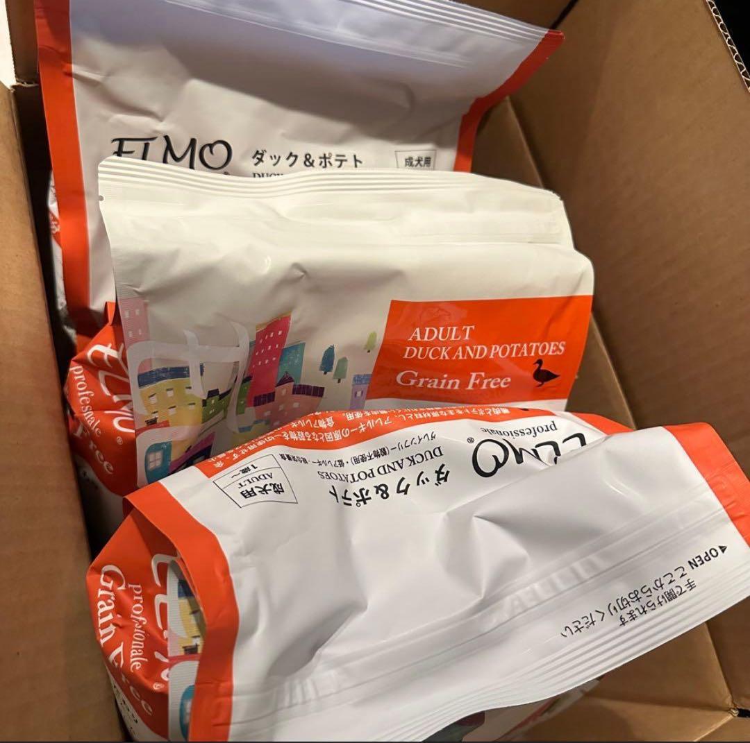 エルモ プロフェッショナーレ ドッグフード ダック&ポテト3個セット