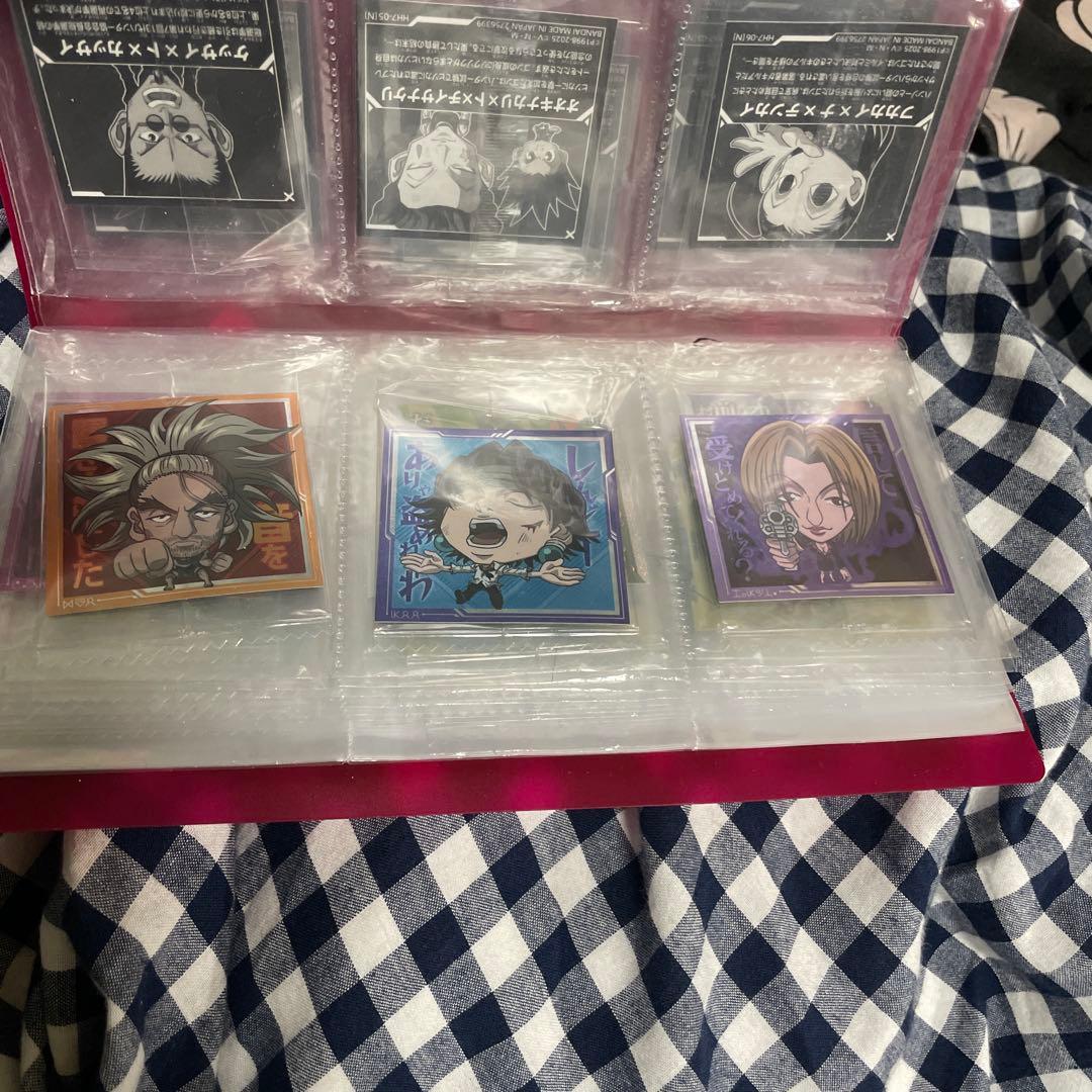 HUNTER×HUNTER シールvol.7 キャラクター名シーン　コンプセッ