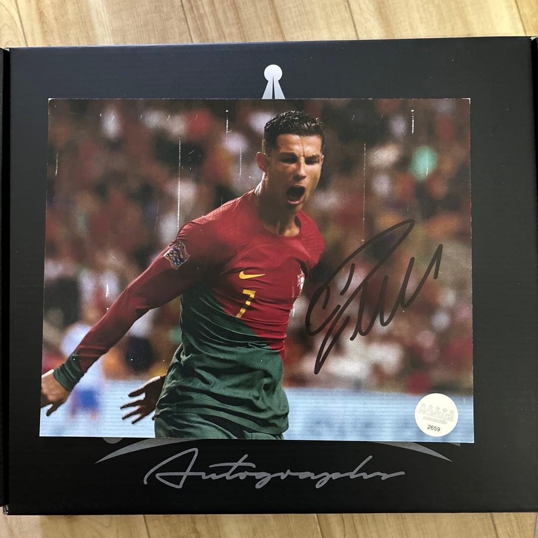 クリスティアーノ・ロナウド選手　直筆サインPhoto