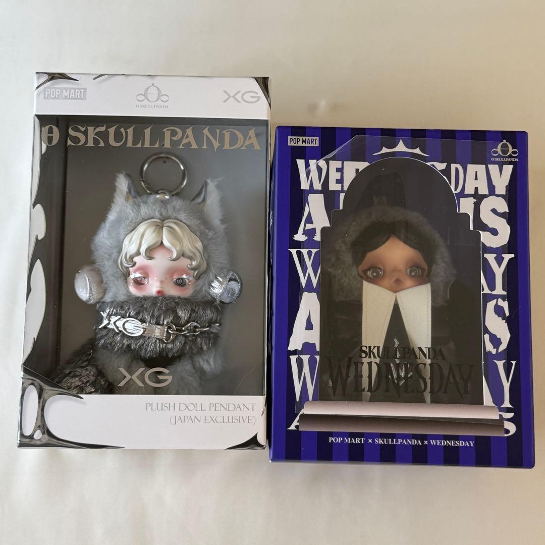 【未開封】SKULLPANDA XG、ウェンズデーセット