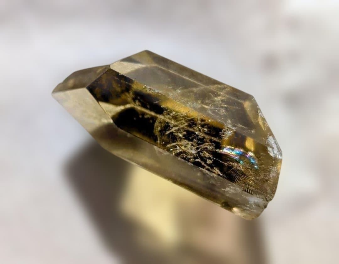 ホリミネラロジー コレクション ロシア ウラル 産シトリン 黄水晶　標本