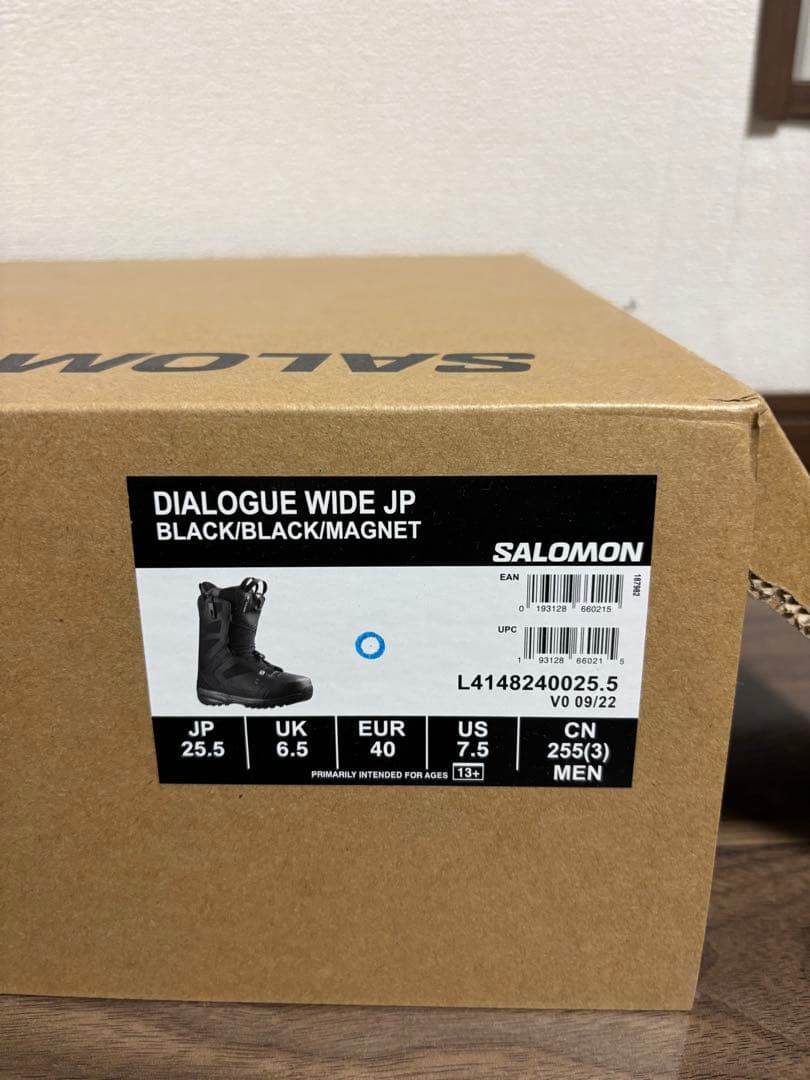 SALOMON DIALOGUE WIDE 25.5cmスノーボードブーツ
