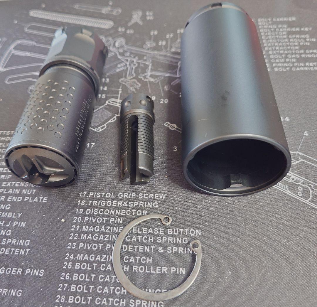 ANGRYGUN KAC QDC/CRS-PRT サプレッサー