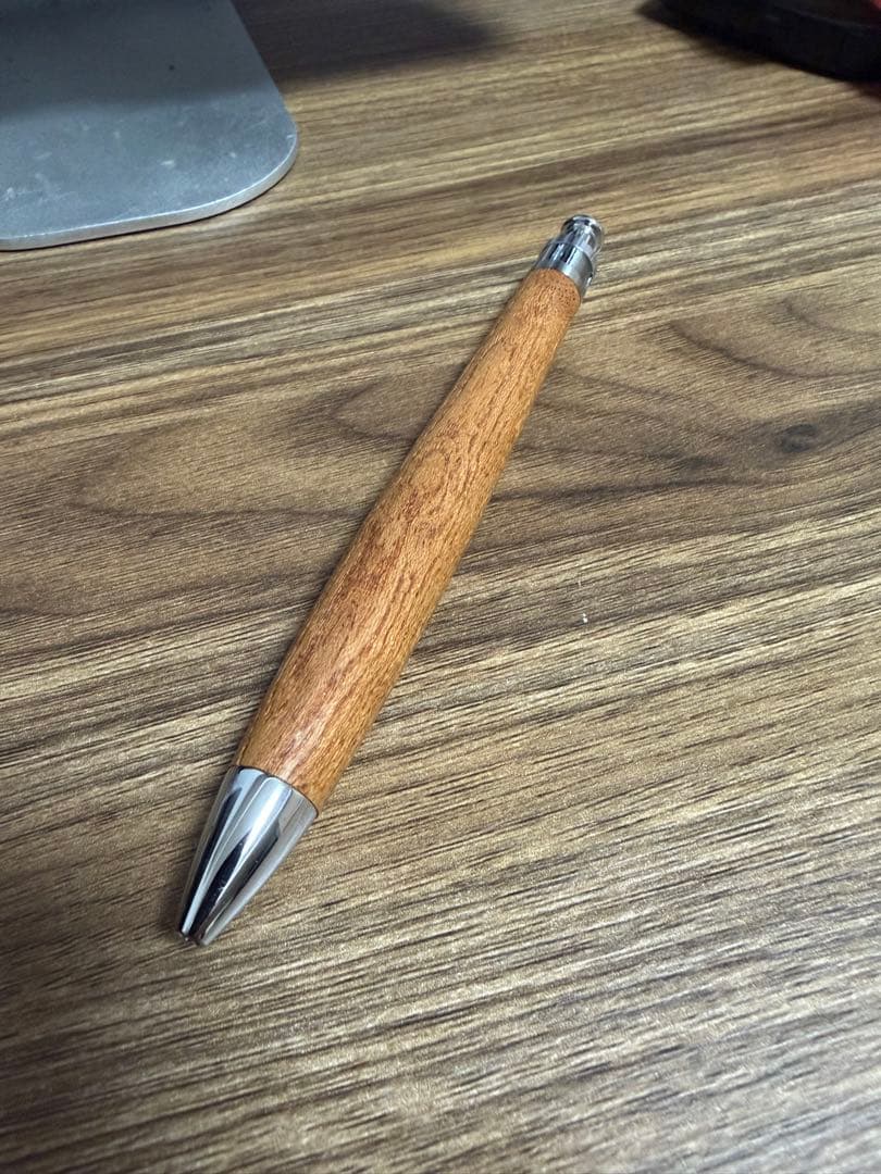 工房楔 伊勢神宮の欅 ルーチェペン 真鍮パイプ
