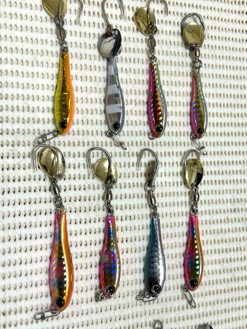 メタルマジックTG スペアフック大量！　サワラブレードジグ