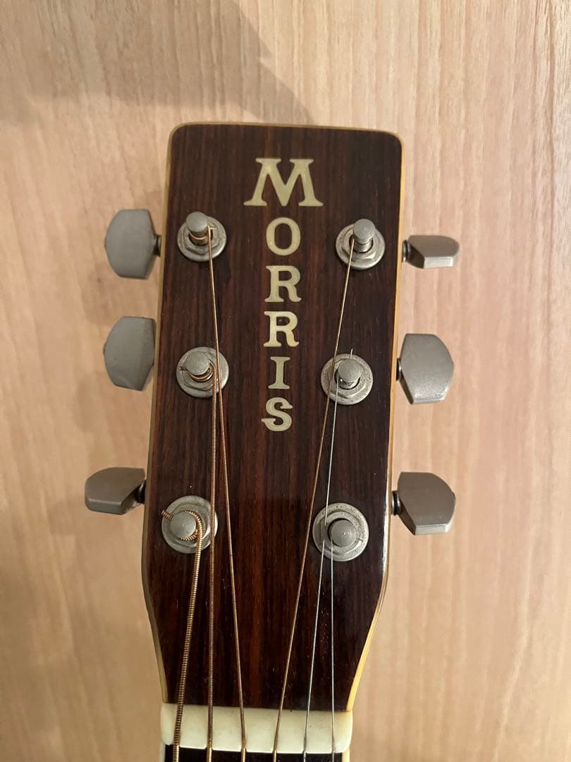 Morris W-35 ビンテージ アコースティックギター 国産 ケース付