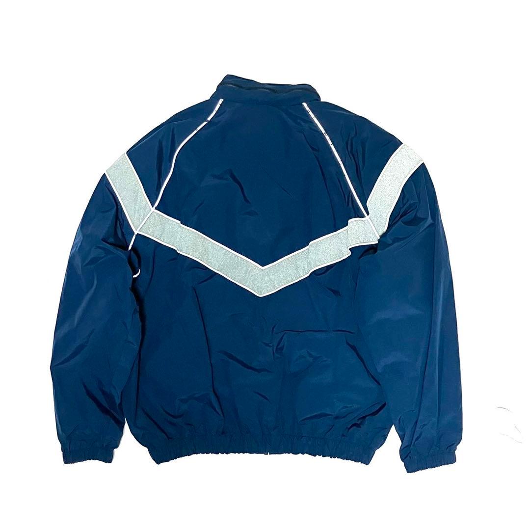 希少XXL USAF ナイロン トレーニングユニフォームセットアップ ネイビー