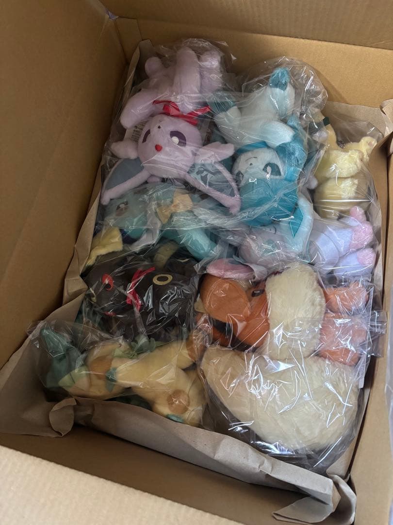 ポケモン Eevee Collection ウォールポケット ぬいぐるみ 9種