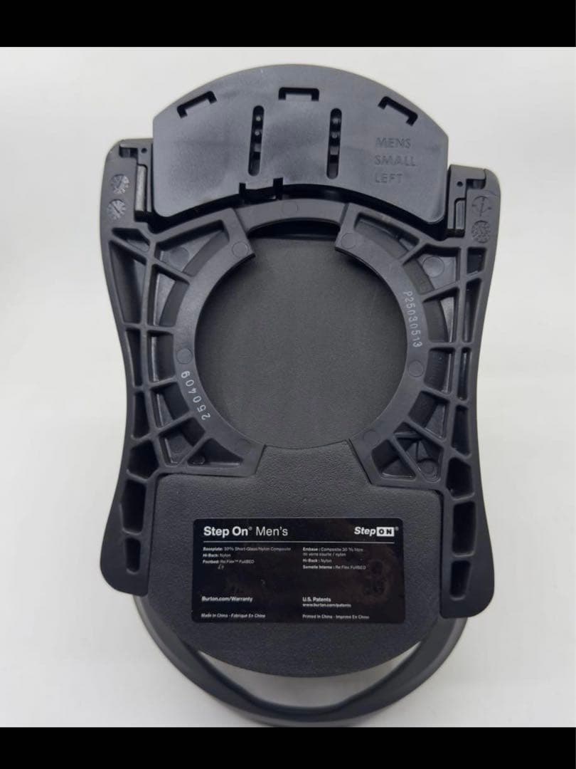 【新品】BURTON STEP ON Men’s Size S新モデル25/26