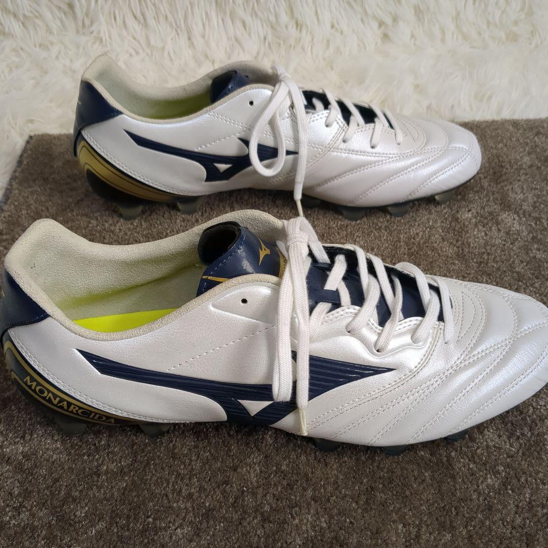 【美品✨mizuno✨28.5cm】モナルシーダ2 WIDE サッカー スパイク