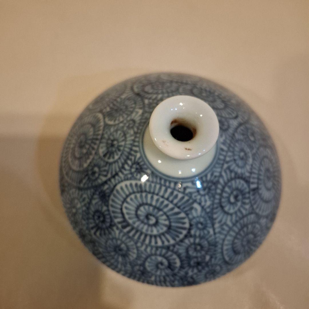 伊万里焼蛸唐草油壺