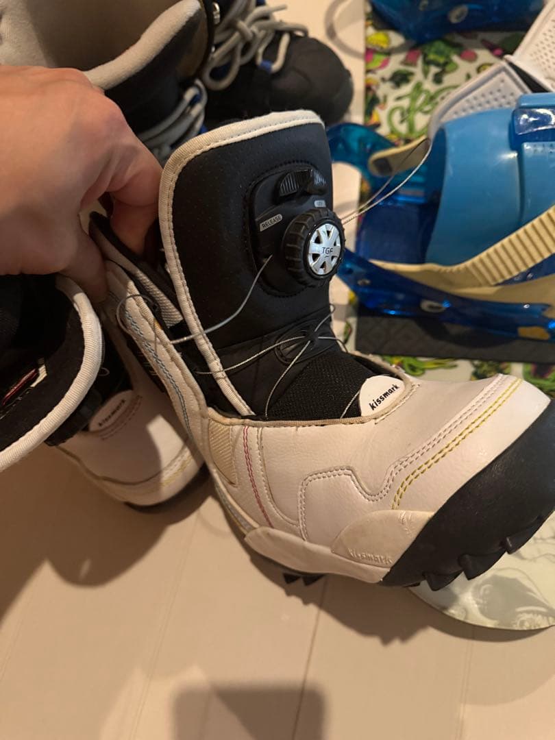 ひ*ろ様 【2月で取下します】子供の成長に各サイズ。ボアブーツ、ビンディング