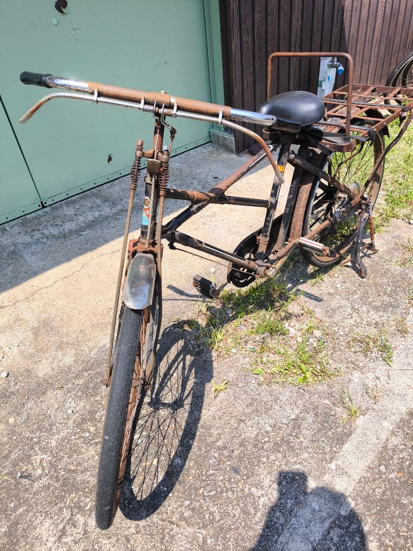 アンティーク運搬実用自転車ロータル