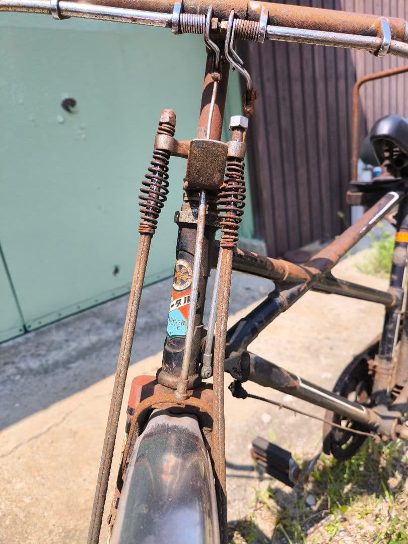 アンティーク運搬実用自転車ロータル