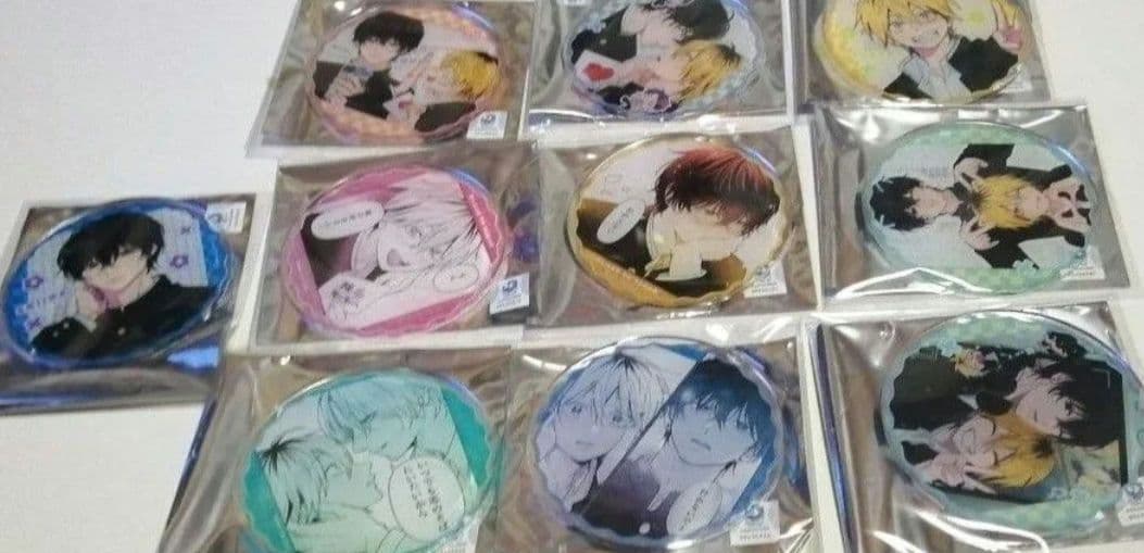 ダメ男の椎名先輩とヤバ男の佐々木くん アクリルコースター 10種 伊咲ネコオ