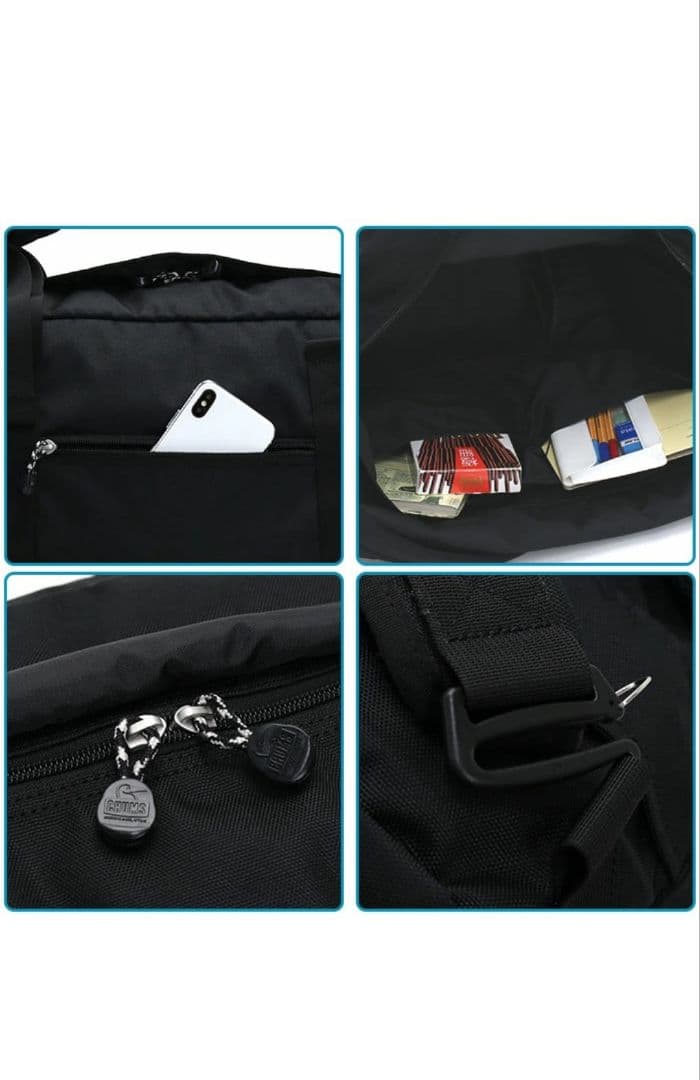 CHUMS チャムス ボストンバッグ 40L 大容量 ボストンリュック