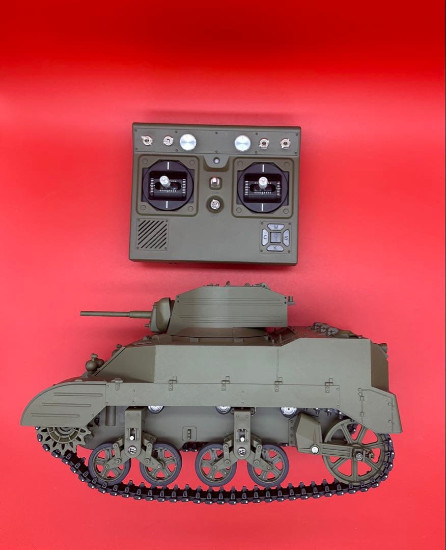 1/16 ラジコン アメリカ軽戦車M5-A1