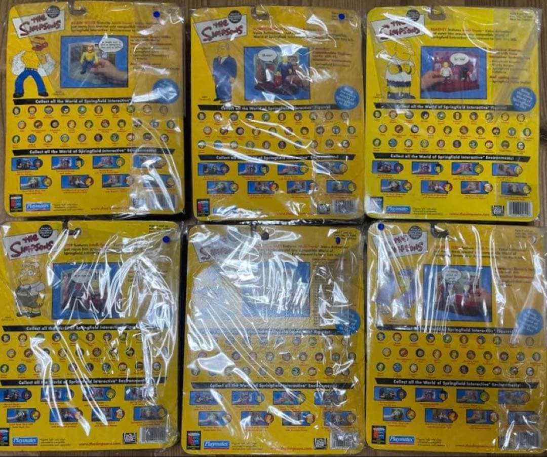 コンプシリーズ⑧The Simpsons フィギュアセット 6体