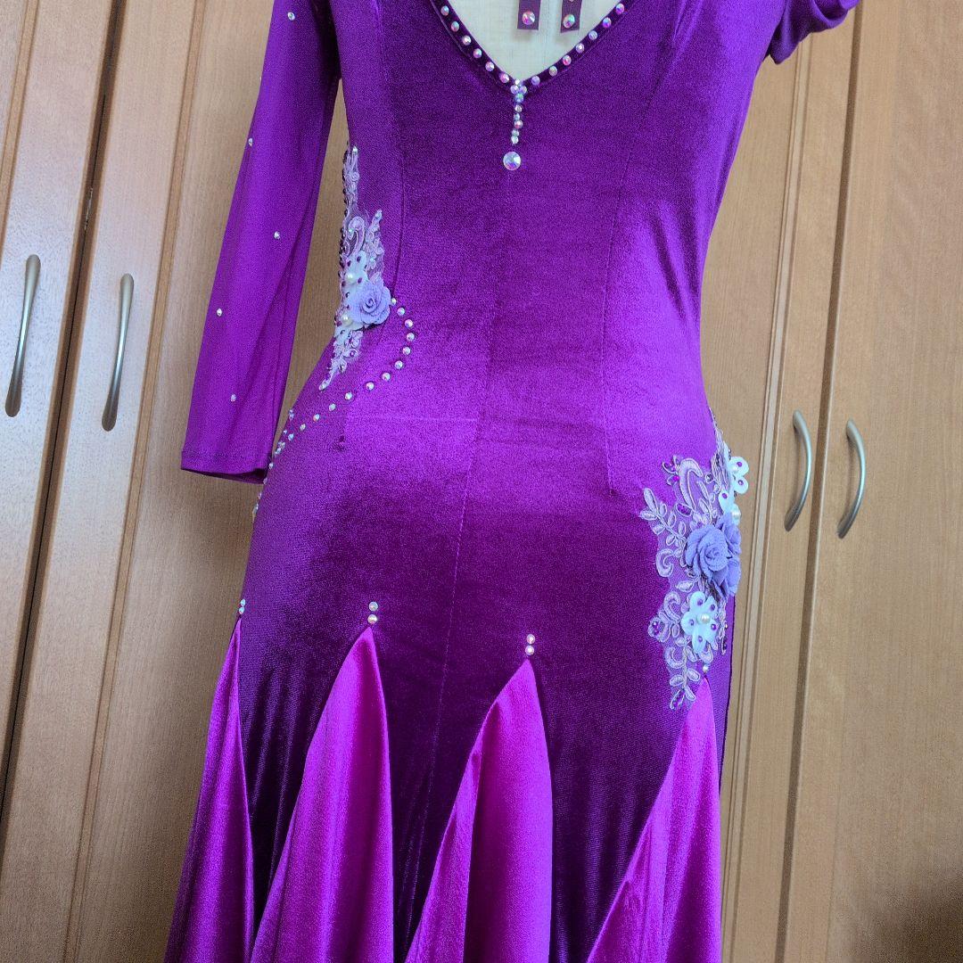 舞華さま専用‼️社交ダンス ベロアドレスSサイズ