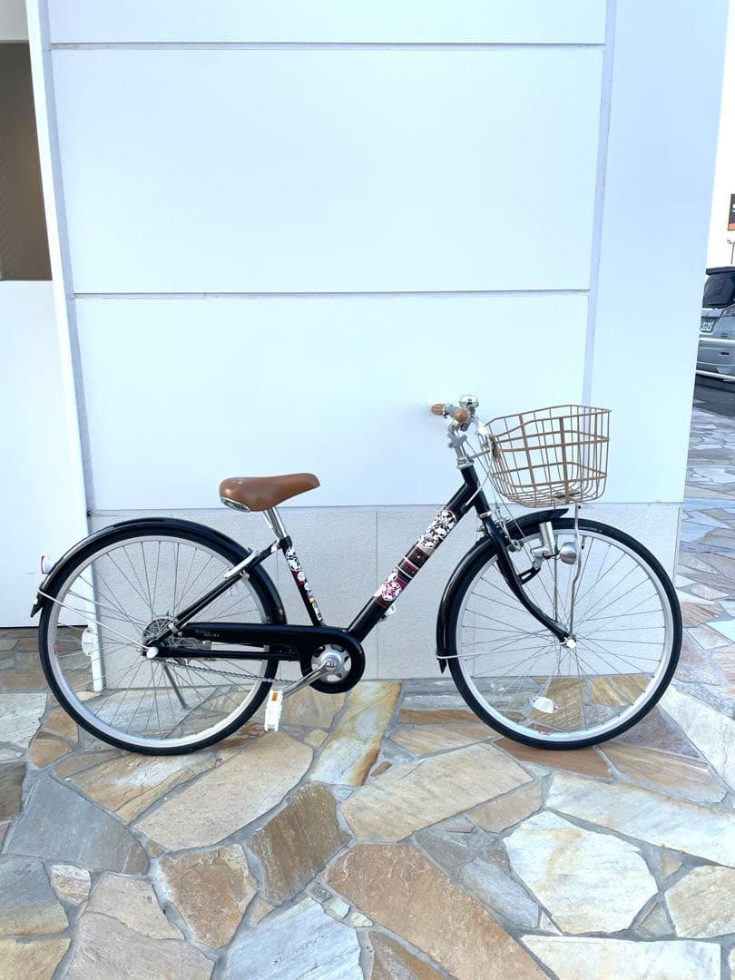 福岡市　子供自転車　ブリヂストンエコパルモカ　24インチ　bikkeヘルメット付