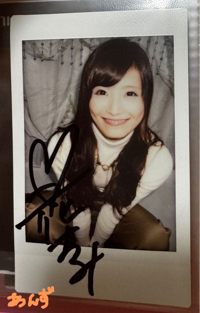 立花はるみ 直筆サイン入りチェキ＆生写真