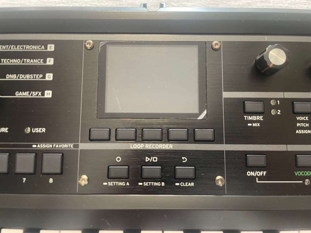 KORG microKORG2 限定メタリック・ブラック 未使用ソフトケース付き