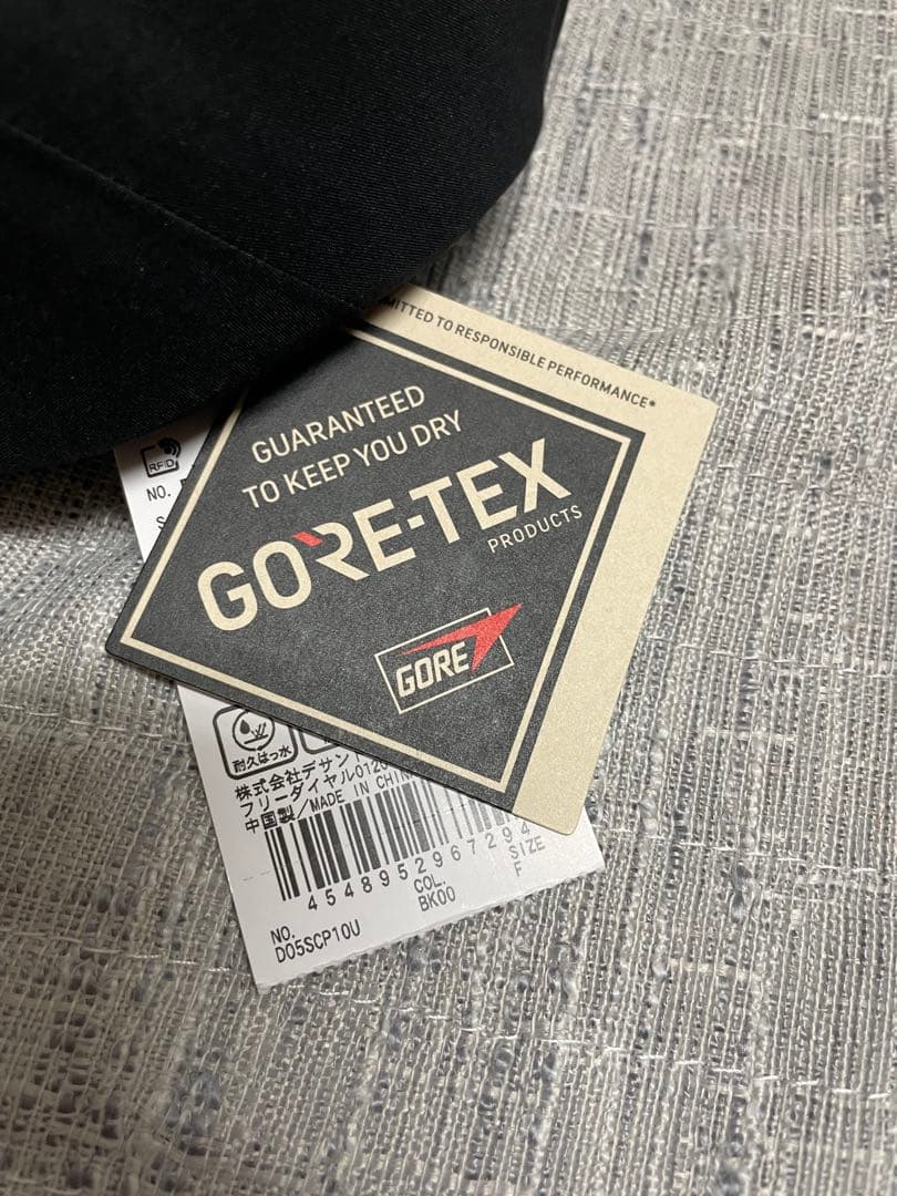 【新品】DESCENTE GORE-TEX レインキャップ