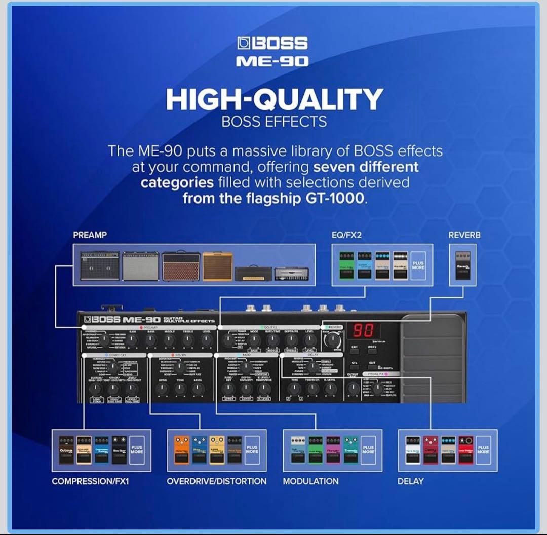 BOSS ME-90 ギターマルチエフェクター