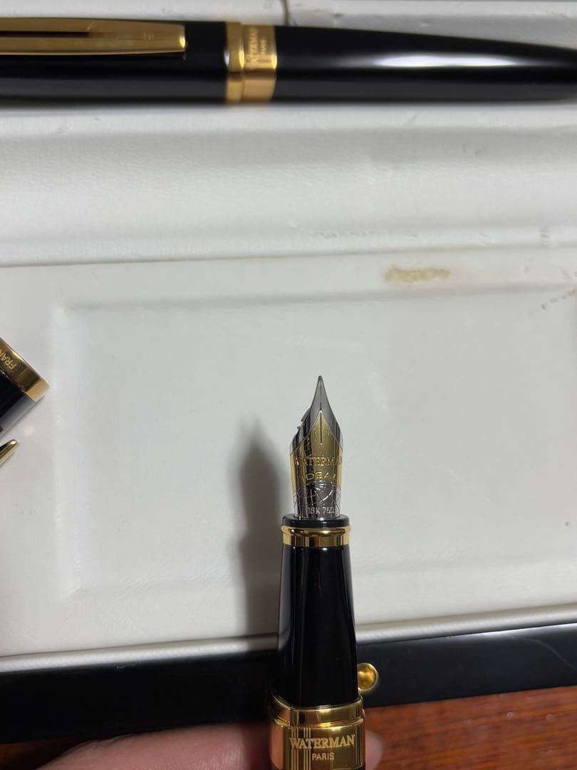 WATERMAN 万年筆 ボールペン セット エクセプションスリム k18 美品