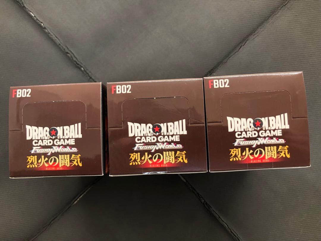 ドラゴンボール　烈火の闘気　ブースターパック　３ BOX