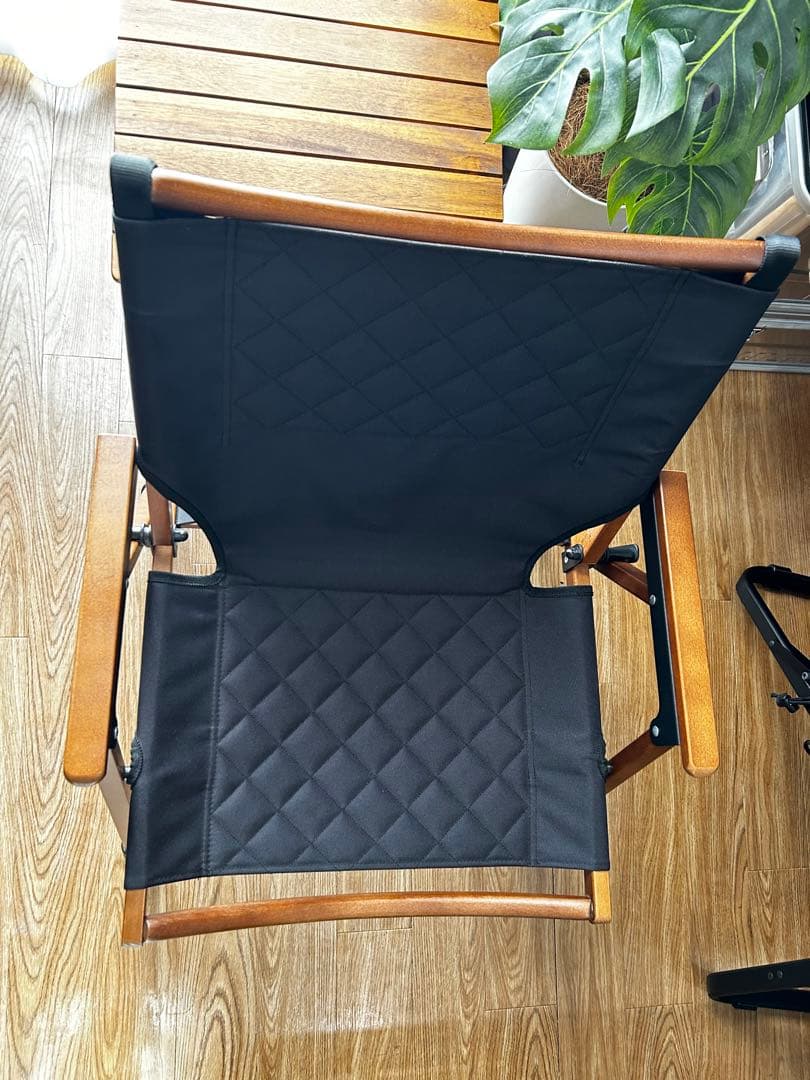 クイックキャンプ　ウッドローチェア