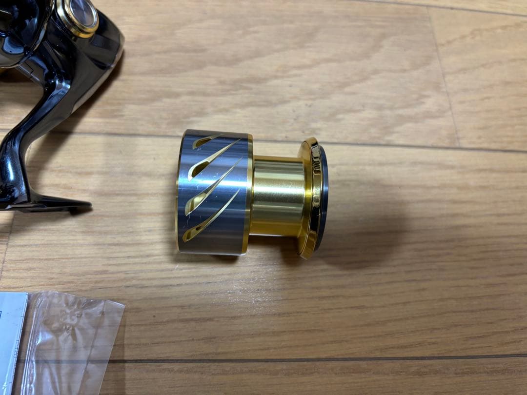 シマノ 14ステラ4000XG➕夢屋EVAラウンドハンドル