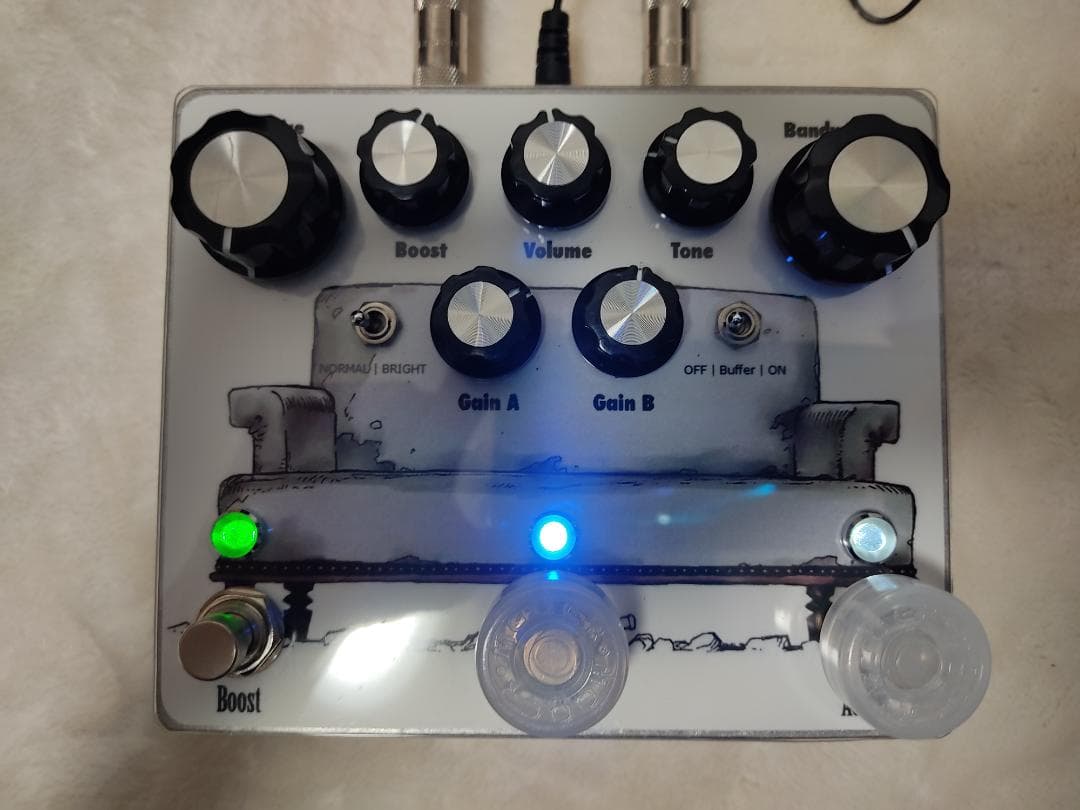 EarthQuaker Devices palisades 自作エフェクター
