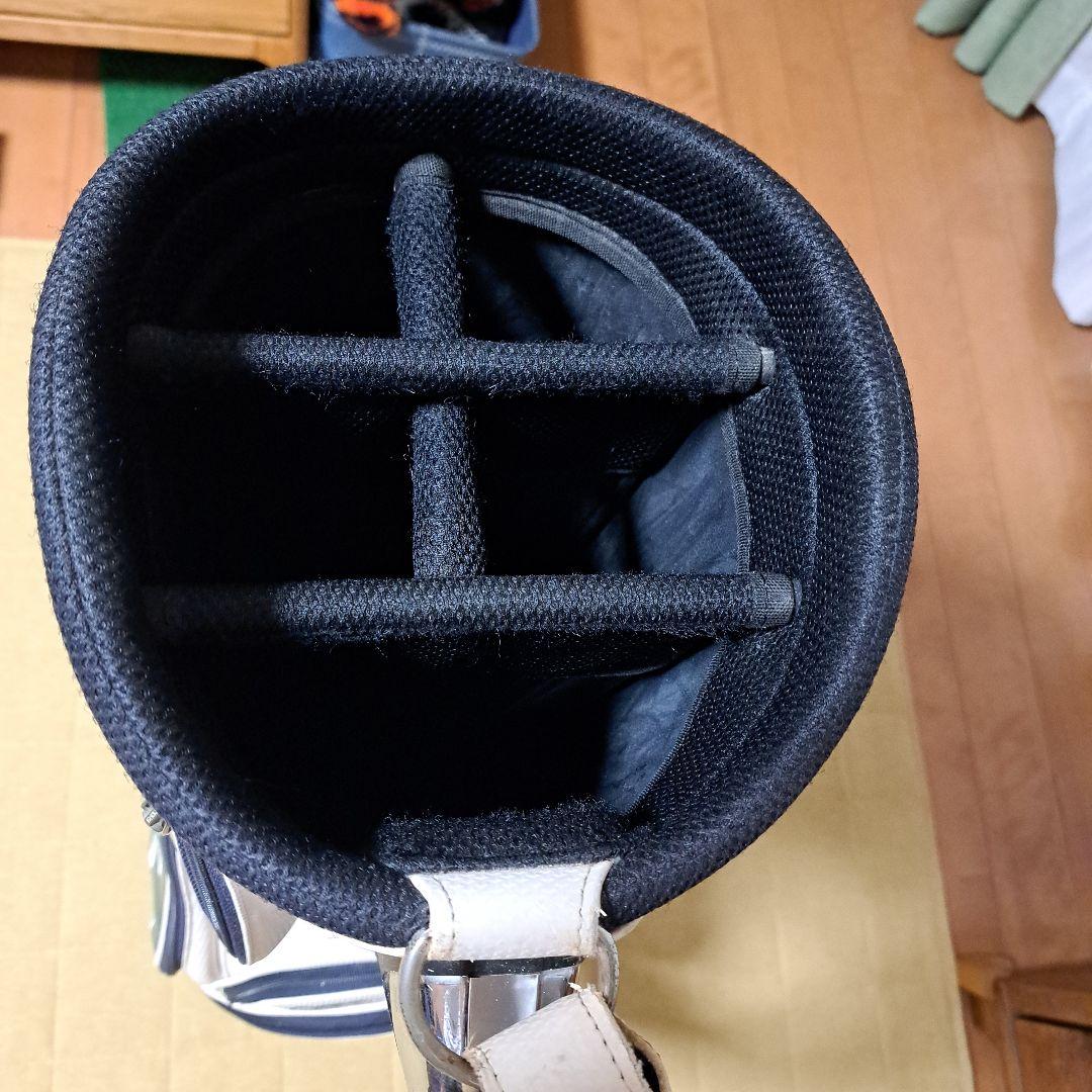 HONMAツアーワールドキャディバッグ-9.5インチ。フード付き（フードは美品)