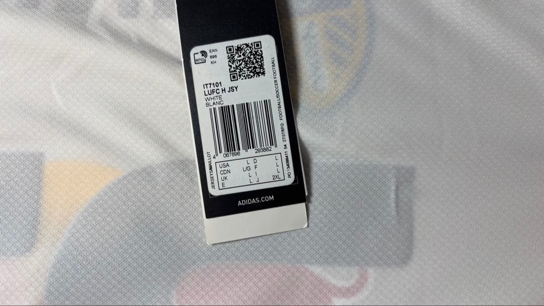 【新品/タグ付/初期不良有】24/25 リーズ　田中碧　2XL