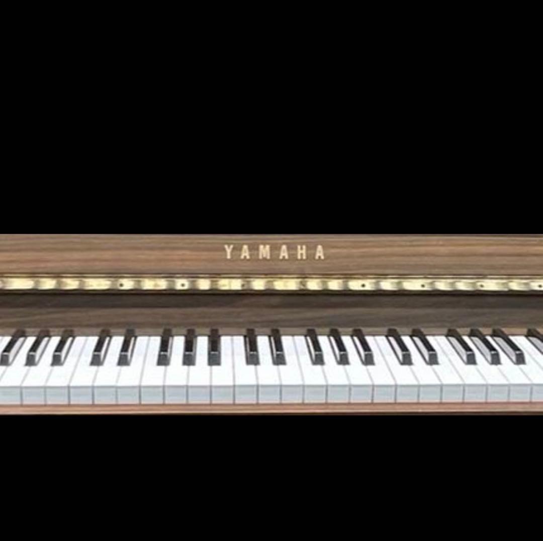 YAMAHA アップライトピアノ ブラウン（木目調） 88鍵