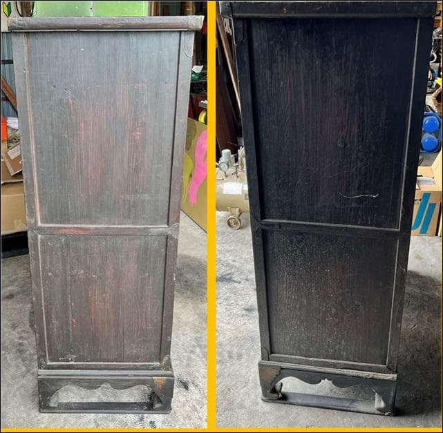 【珍品】　李朝　箪笥　タンス　時代物　現状品　【たのメル便♪】