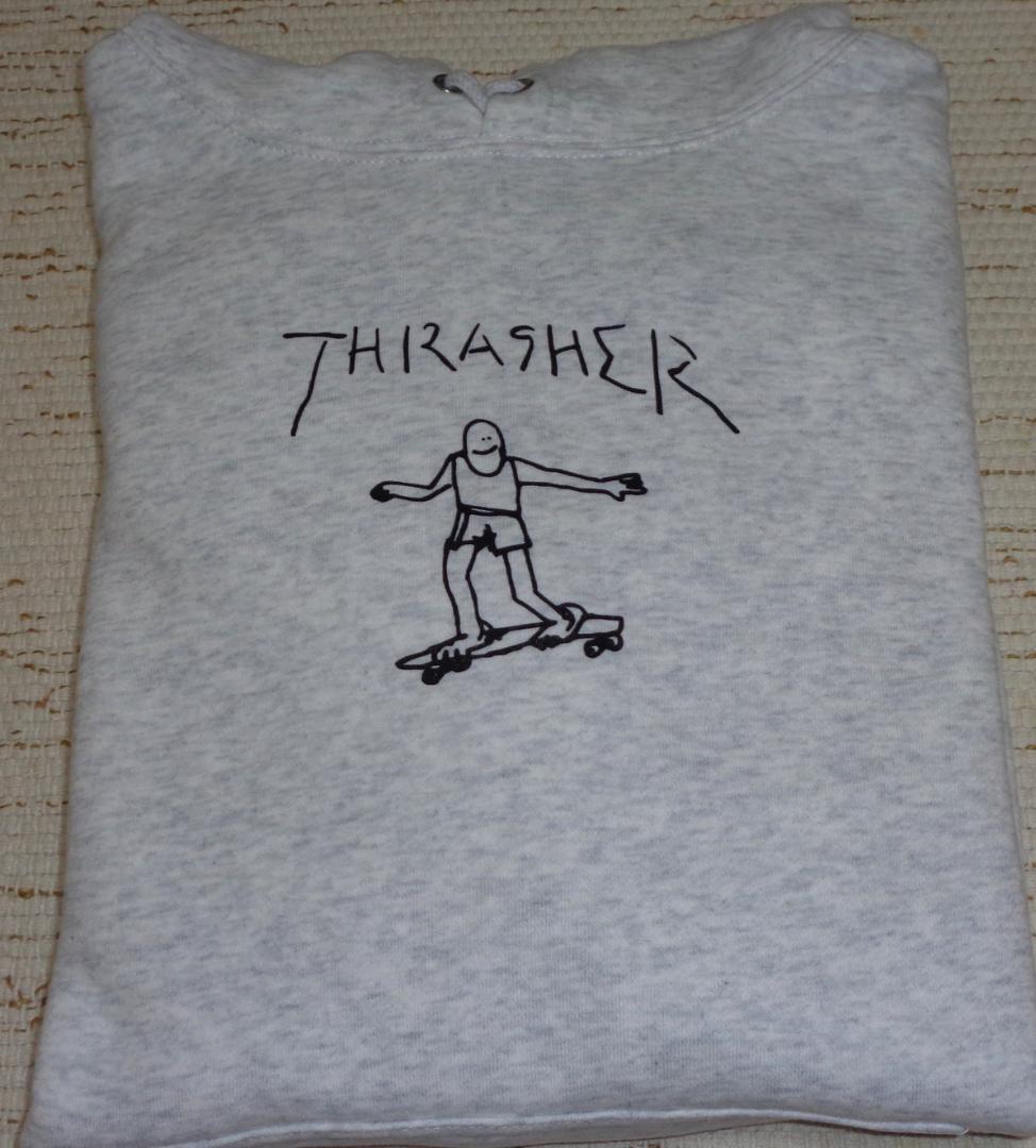 セール スラッシャー ゴンズ アート プルオーバーパーカー スウェット