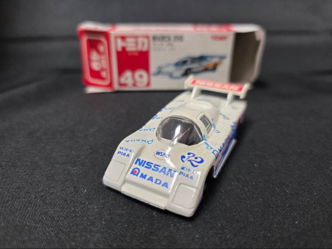 トミカ赤箱49マーチ85G(日本製)希少モデル