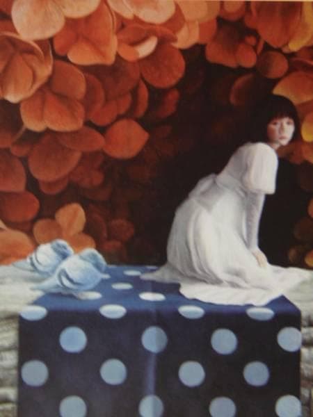 平林　孝央、アメフリ、希少画集画、高級新品額・額装付