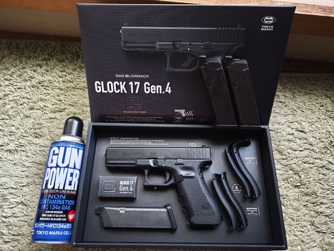 東京マルイ GLOCK 17 Gen.4 ガスブロ+予備マグ2本