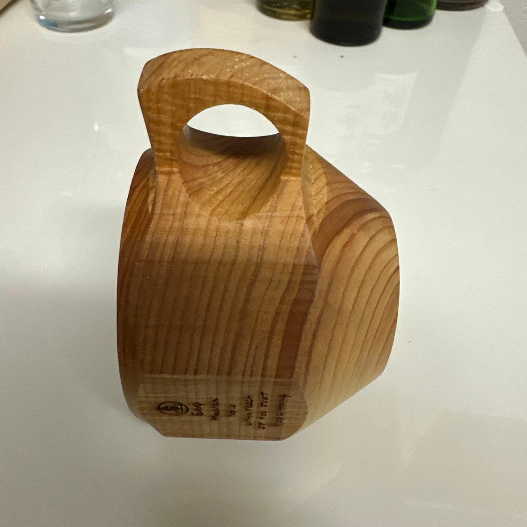 ソマビトSOMABITO ウッドカップ 自宅保管未使用品 ジンカップ